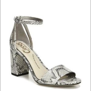 CIRCUS Sam Edelman | Oleana Snakeskin Heels NWOT